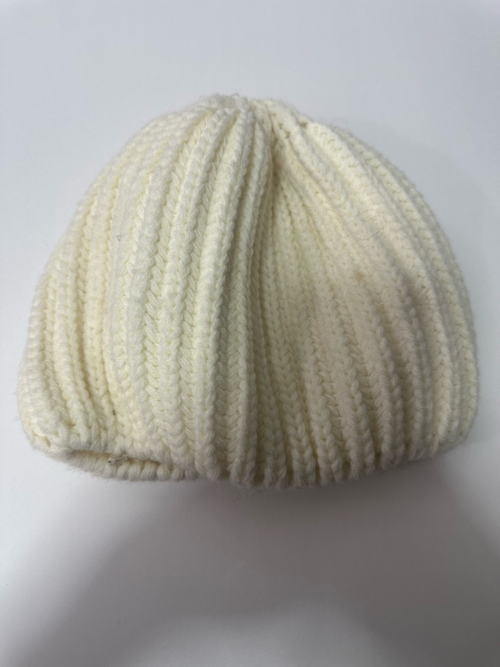 Promod Off White Beanie Hat